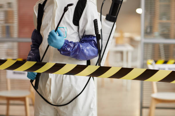 Professional Blood Cleanup technician working in Lebanon, NH